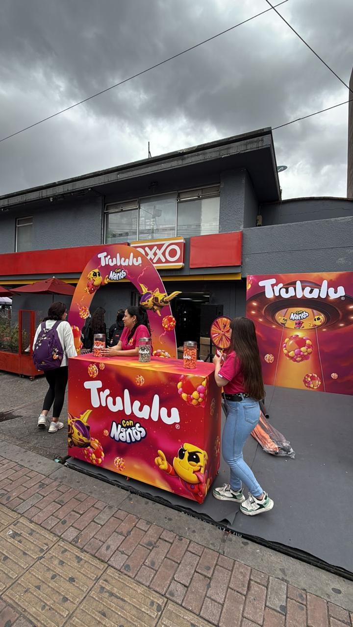Activación Trululu en calle